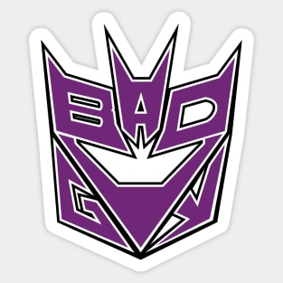 Bad Guy Sticker